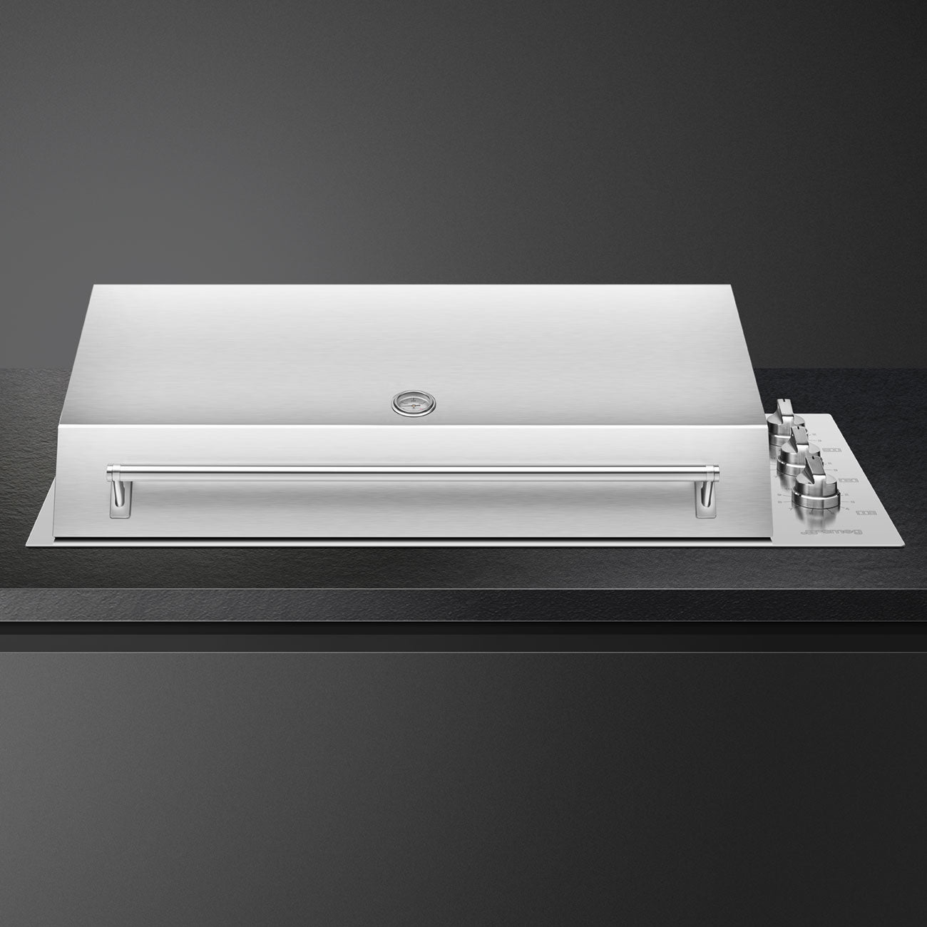 Barbecue elétrico, 2 grelhas + 1 placa, 120 cm