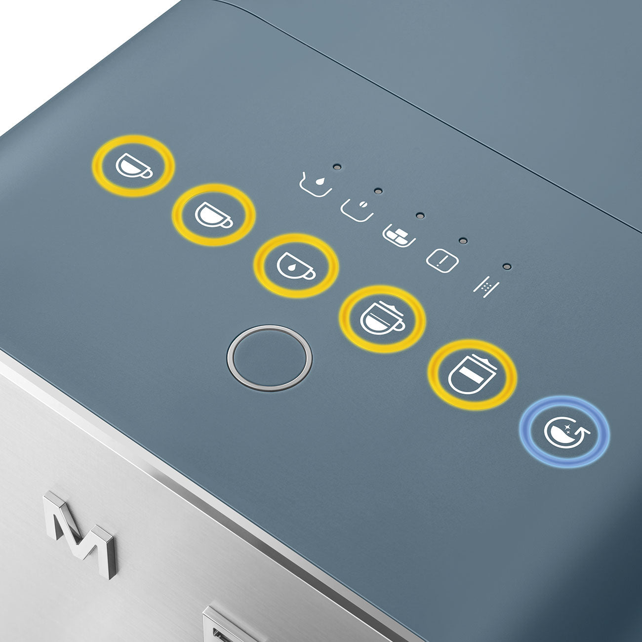 Máq. café automática com sistema de leite, Collezione, Storm Blue