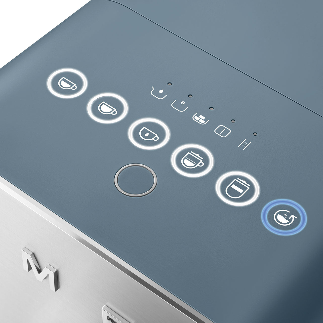 Máq. café automática com sistema de leite, Collezione, Storm Blue