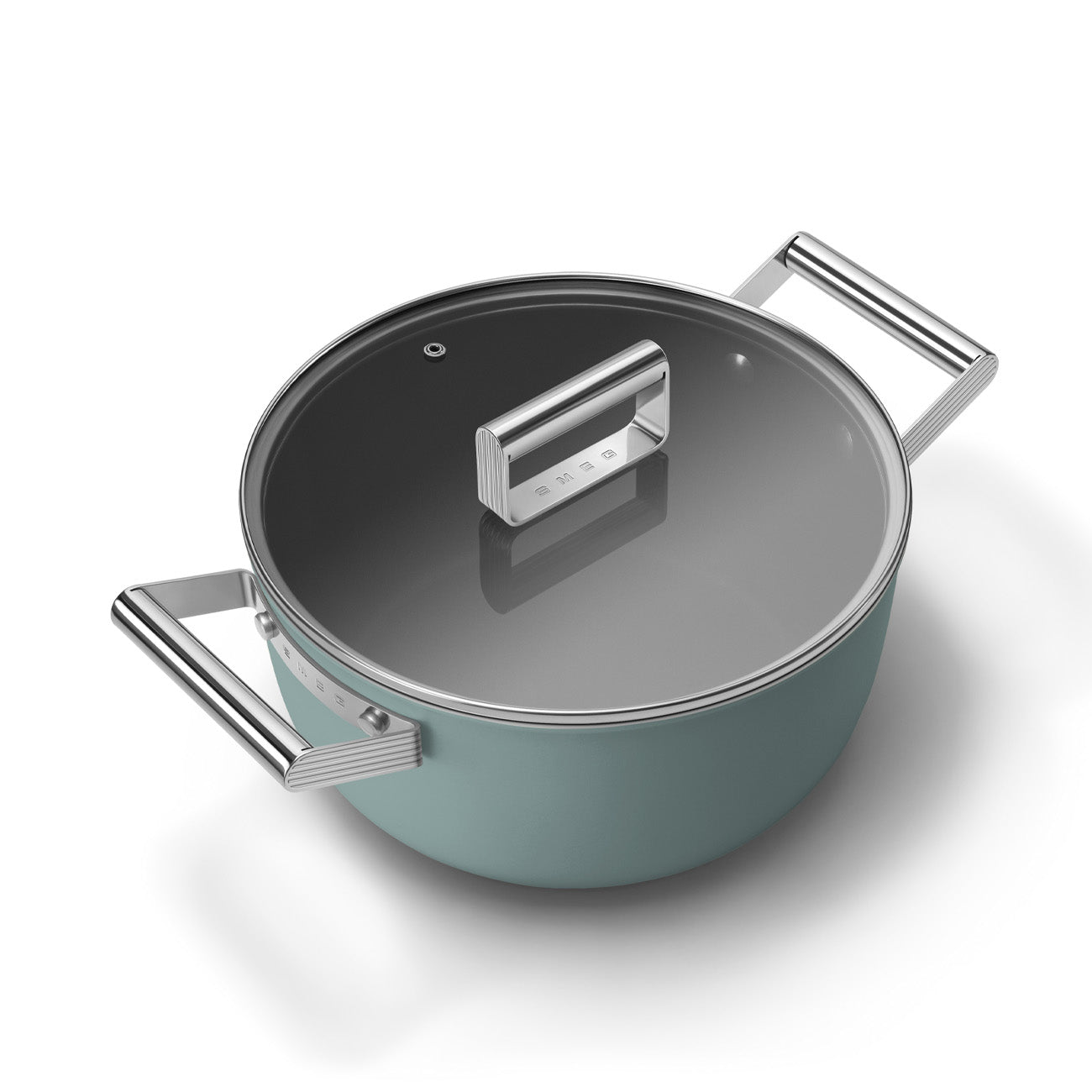 Caçarola alta Smeg, Esmeralda, 24 cm