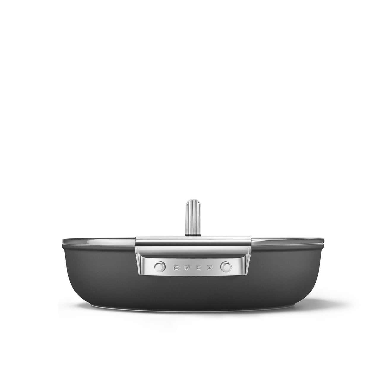 Caçarola baixa Smeg, Preto, 28 cm