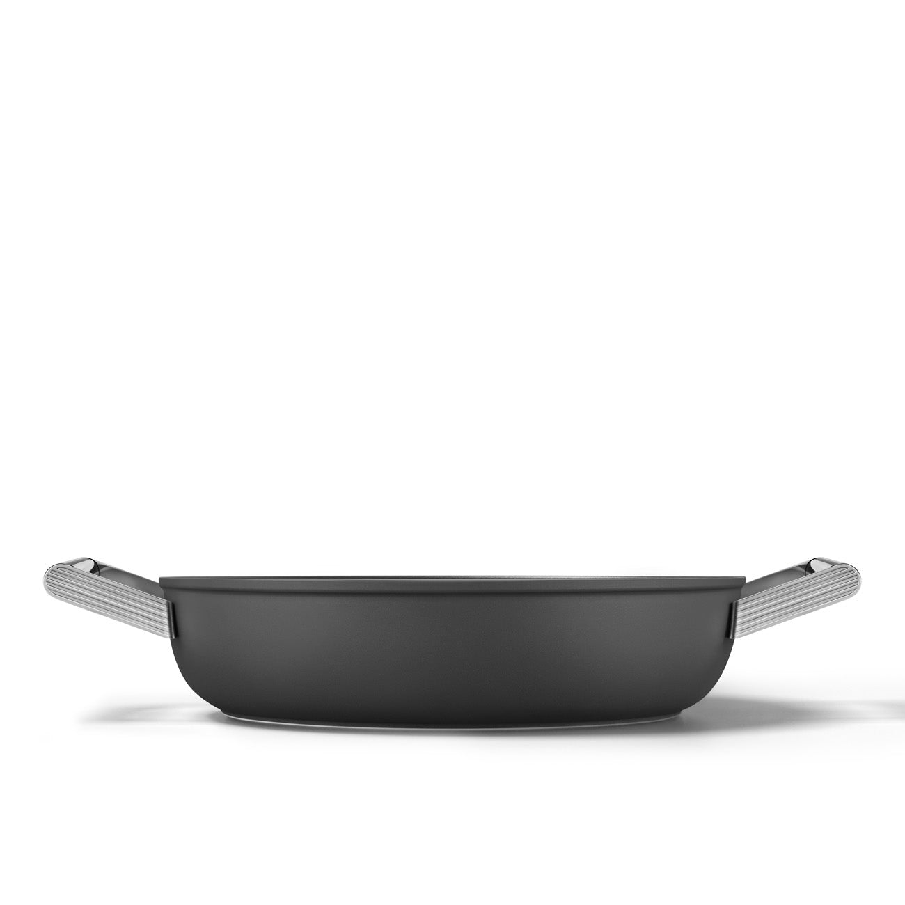 Caçarola baixa Smeg, Preto, 28 cm