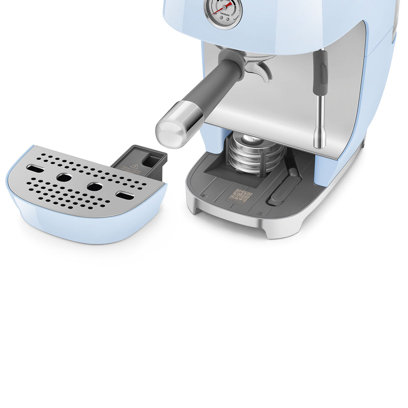 Máquina de Café Expresso Manual com Cold Brew, Azul céu