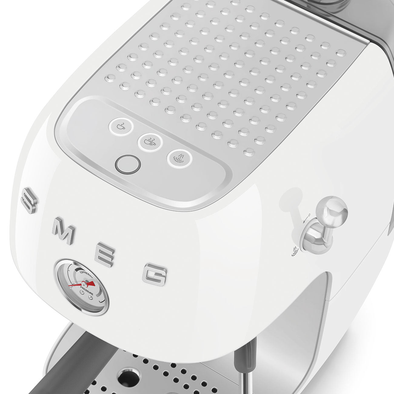 Máquina de Café Expresso Manual com Cold Brew, Branco