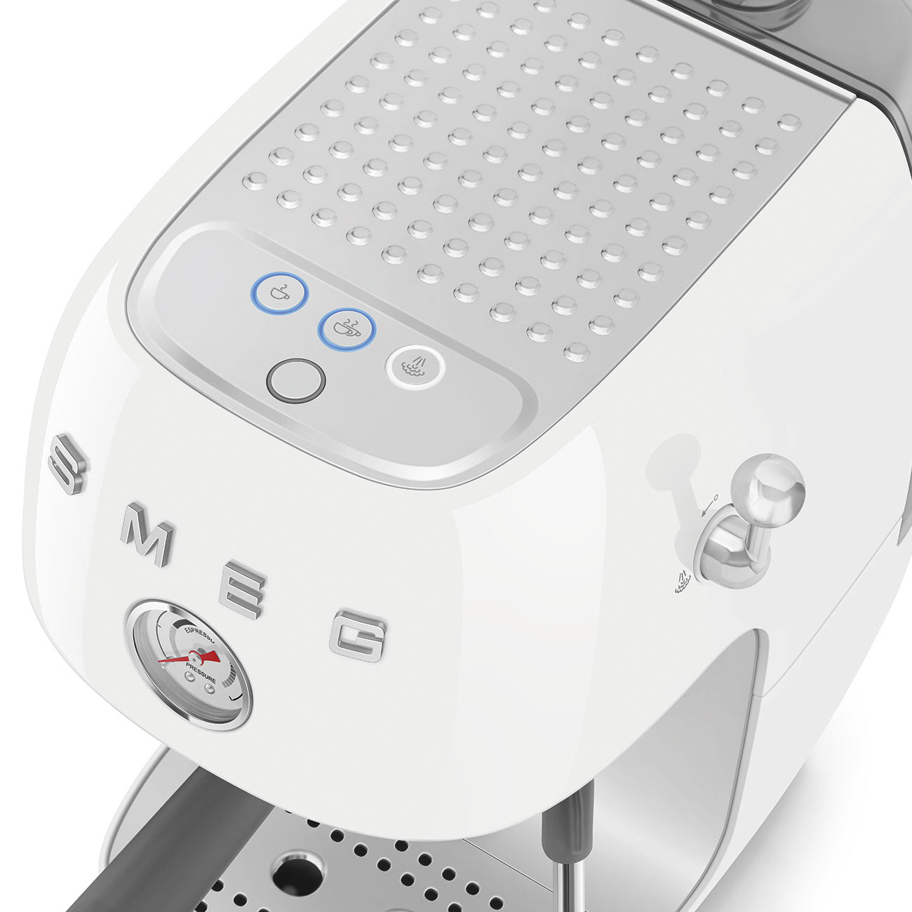 Máquina de Café Expresso Manual com Cold Brew, Branco