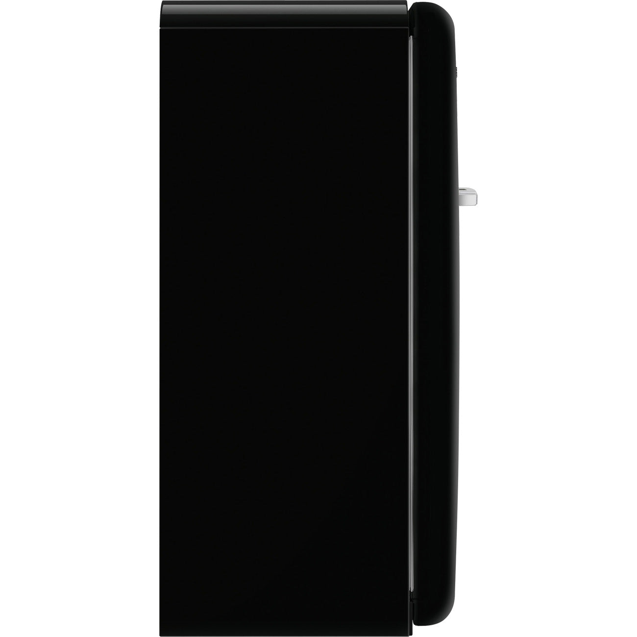Frigorífico, Preto mate, 153cm, Dobradiças à direita