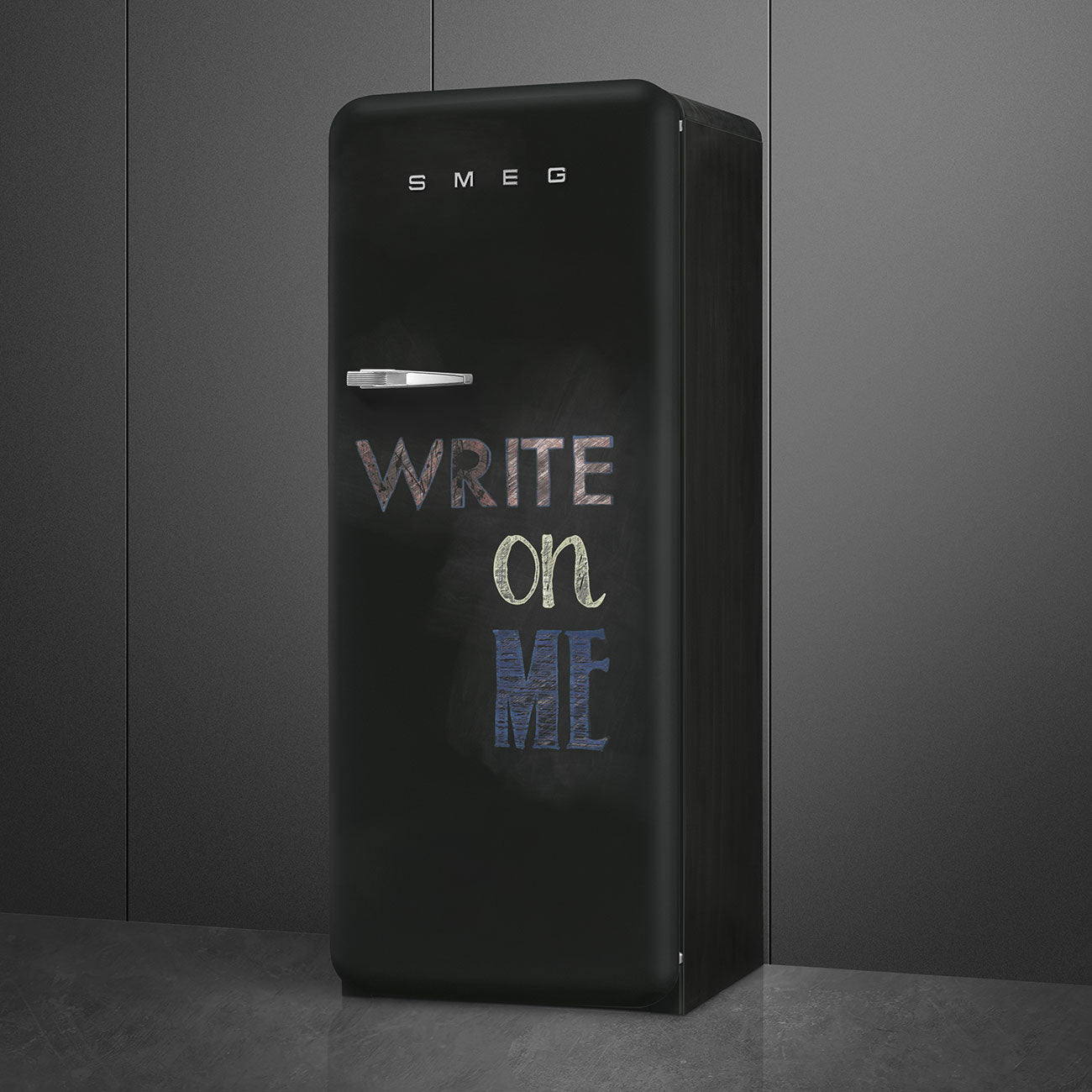 Frigorífico, Blackboard, 153cm, Dobradiças à direita