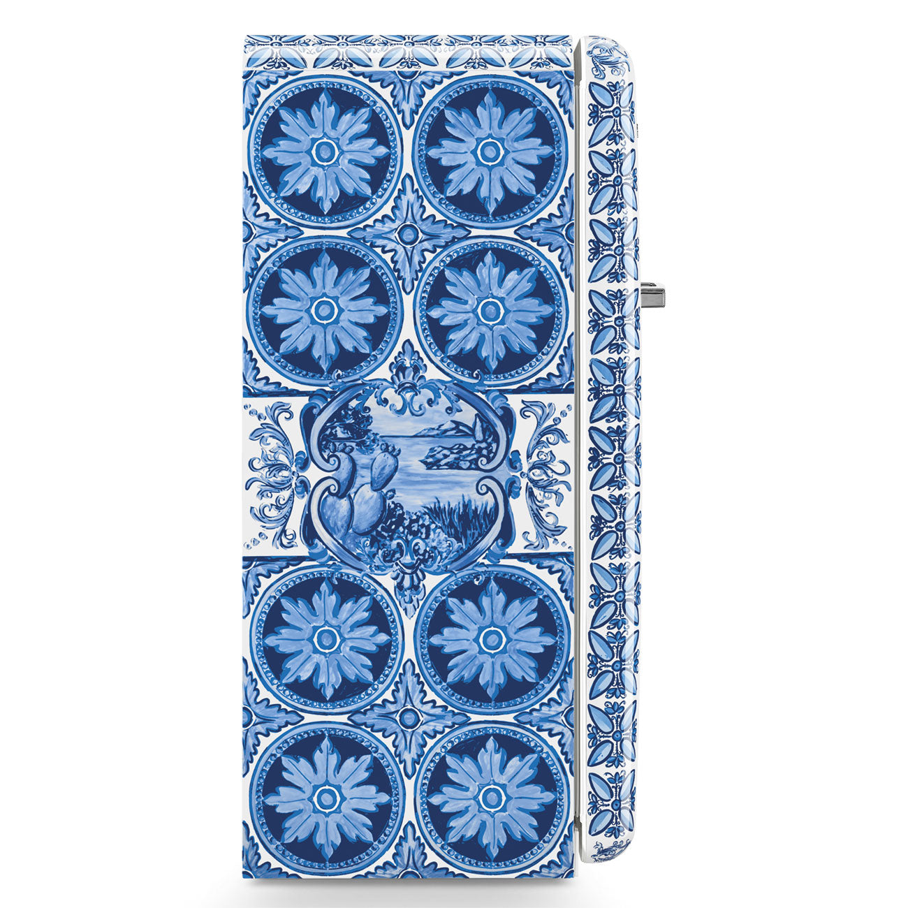 Frigorífico, Blu Mediterraneo, 153cm, Dobradiças à direita