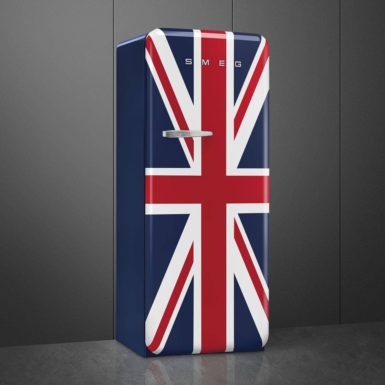 Frigorífico, Union Jack, 153cm, Dobradiças à direita