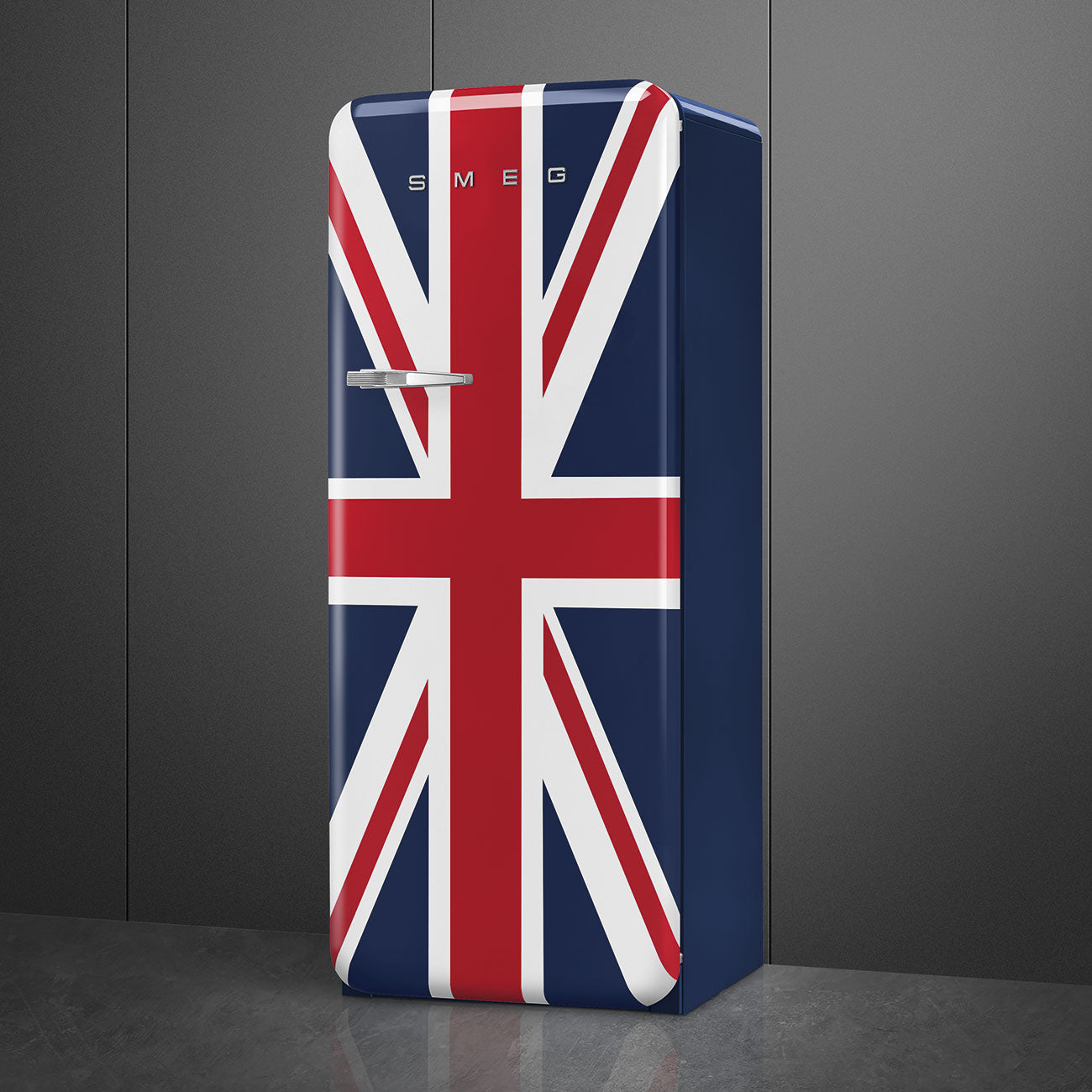 Frigorífico, Union Jack, 153cm, Dobradiças à direita