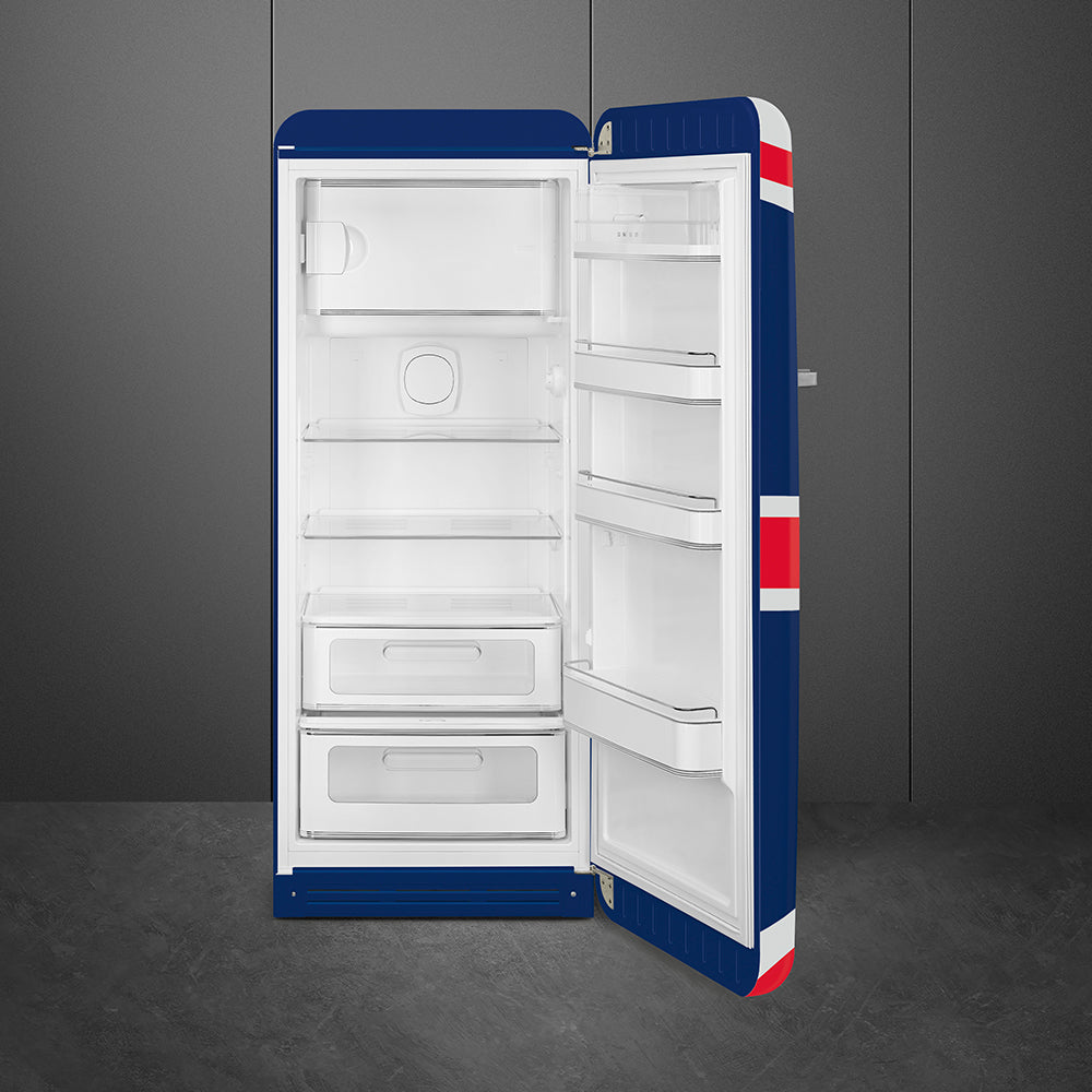 Frigorífico, Union Jack, 153cm, Dobradiças à direita