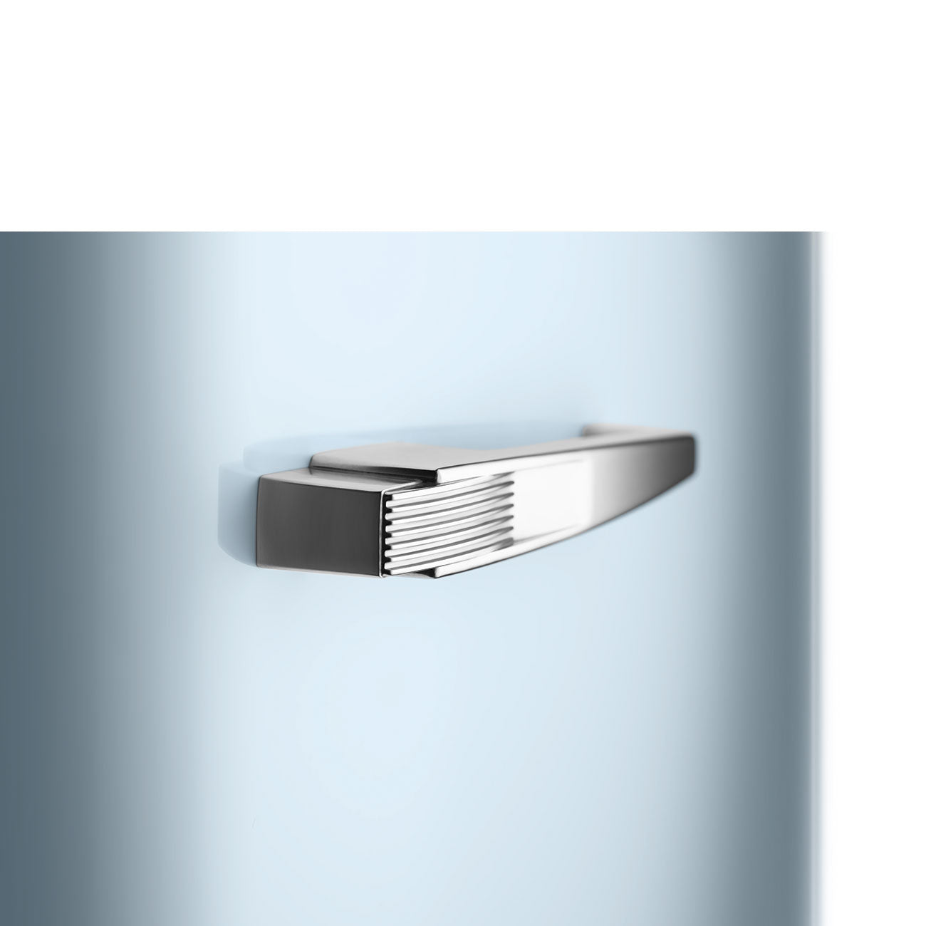 Frigorífico, Azul céu, 153cm, Dobradiças à direita