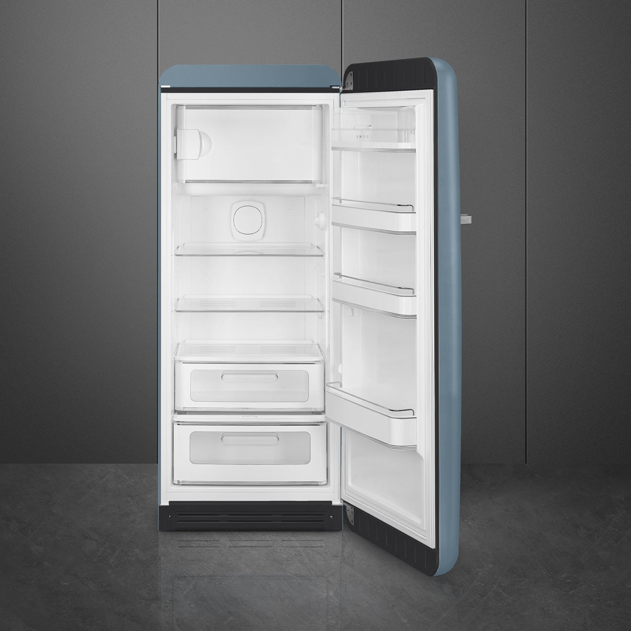 Frigorífico, Storm blue, 153cm, Dobradiças à direita