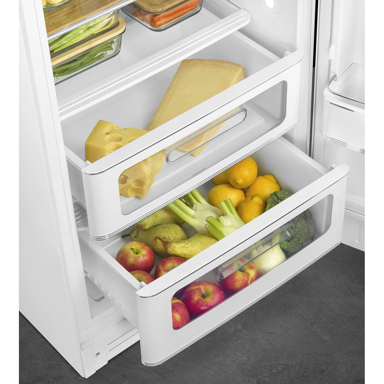 Frigorífico, Branco, 153cm, Dobradiças à direita