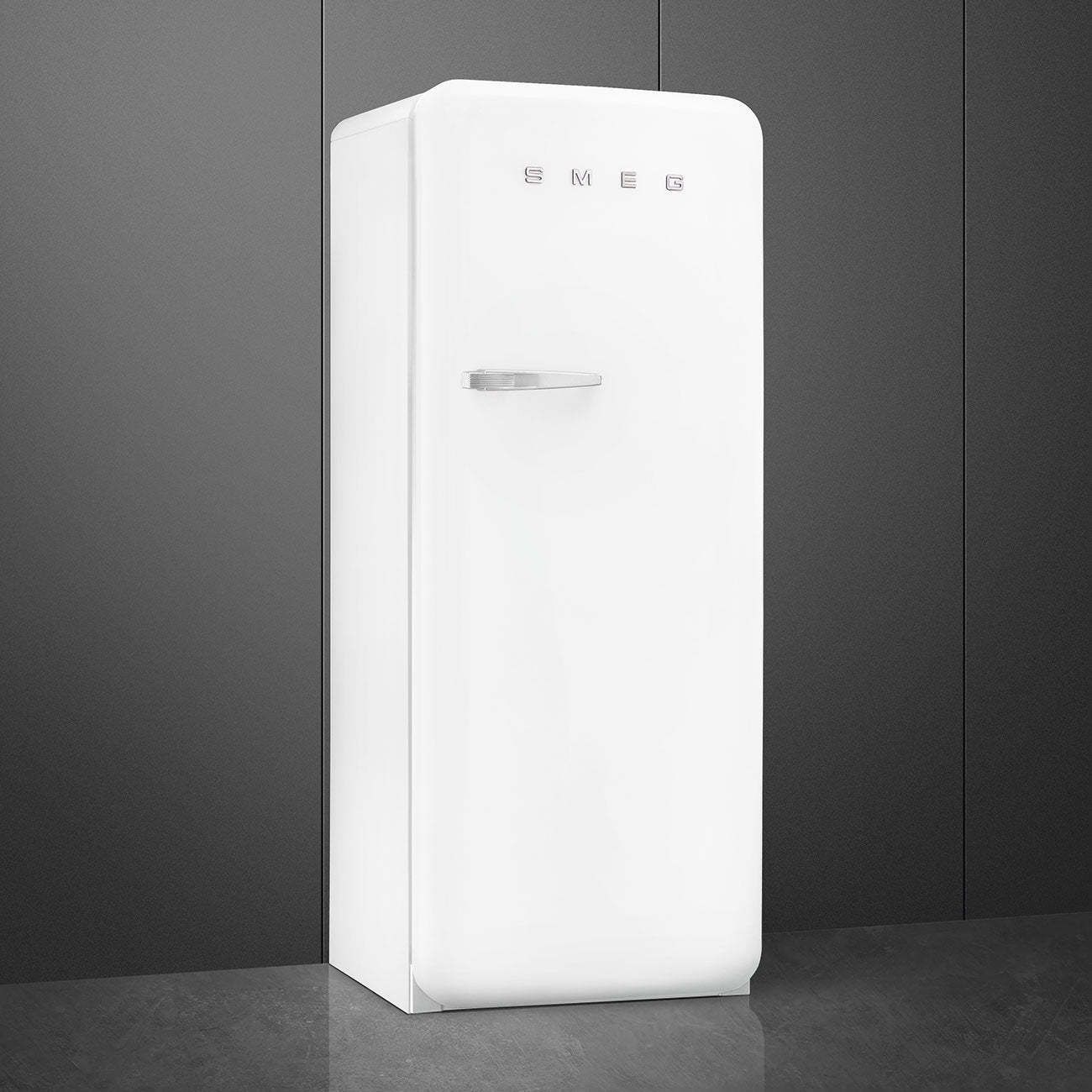 Frigorífico, Branco mate, 153cm, Dobradiças à direita