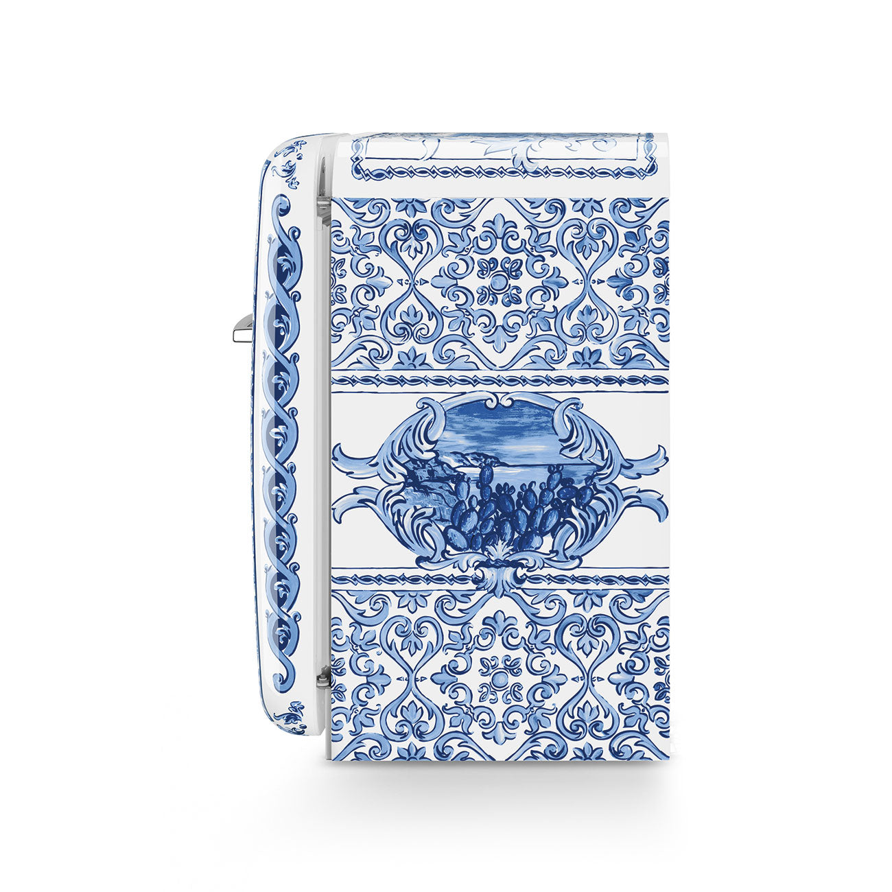 Minibar, Blu Mediterraneo, 73x41 cm, Dobradiças à direita