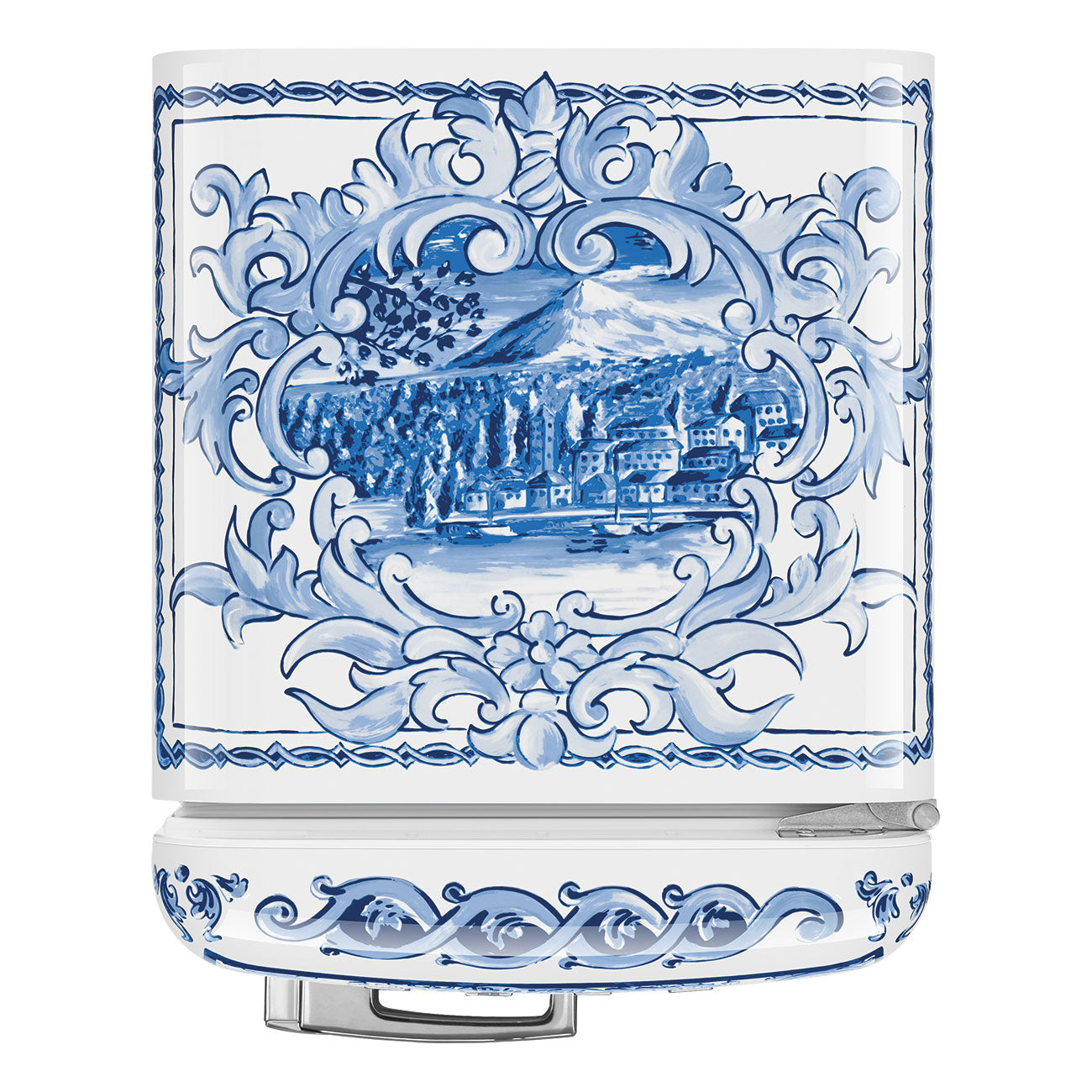 Minibar, Blu Mediterraneo, 73x41 cm, Dobradiças à direita