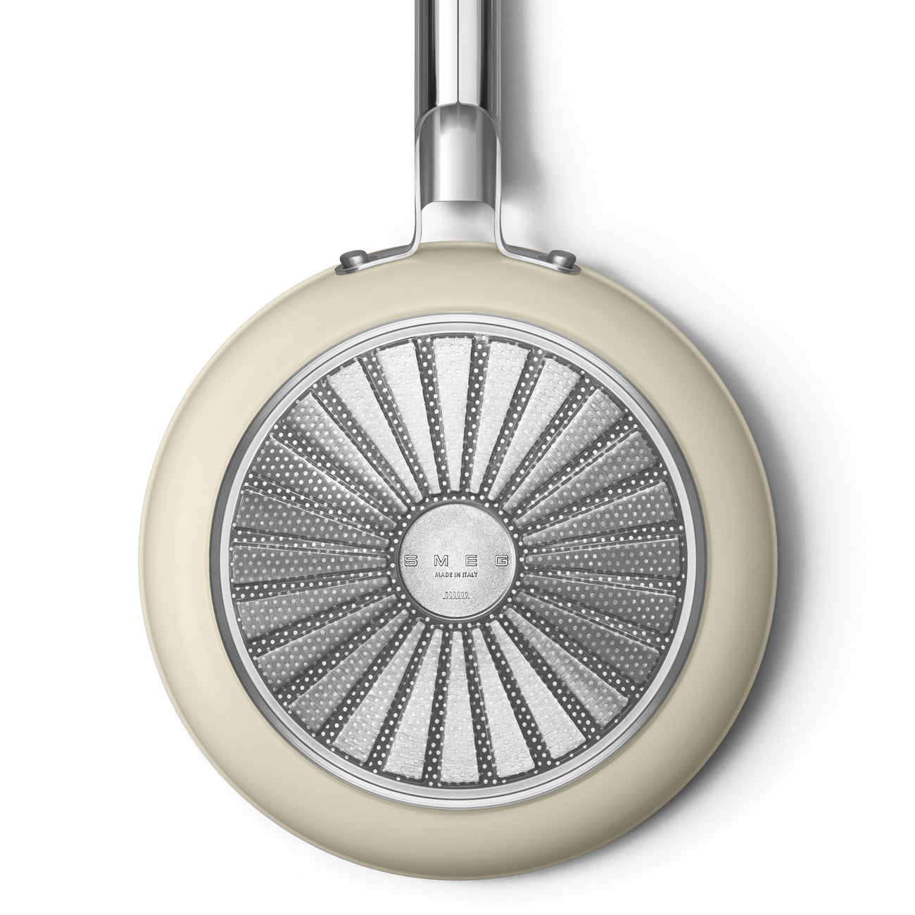 Frigideira Smeg, Creme, 20 cm