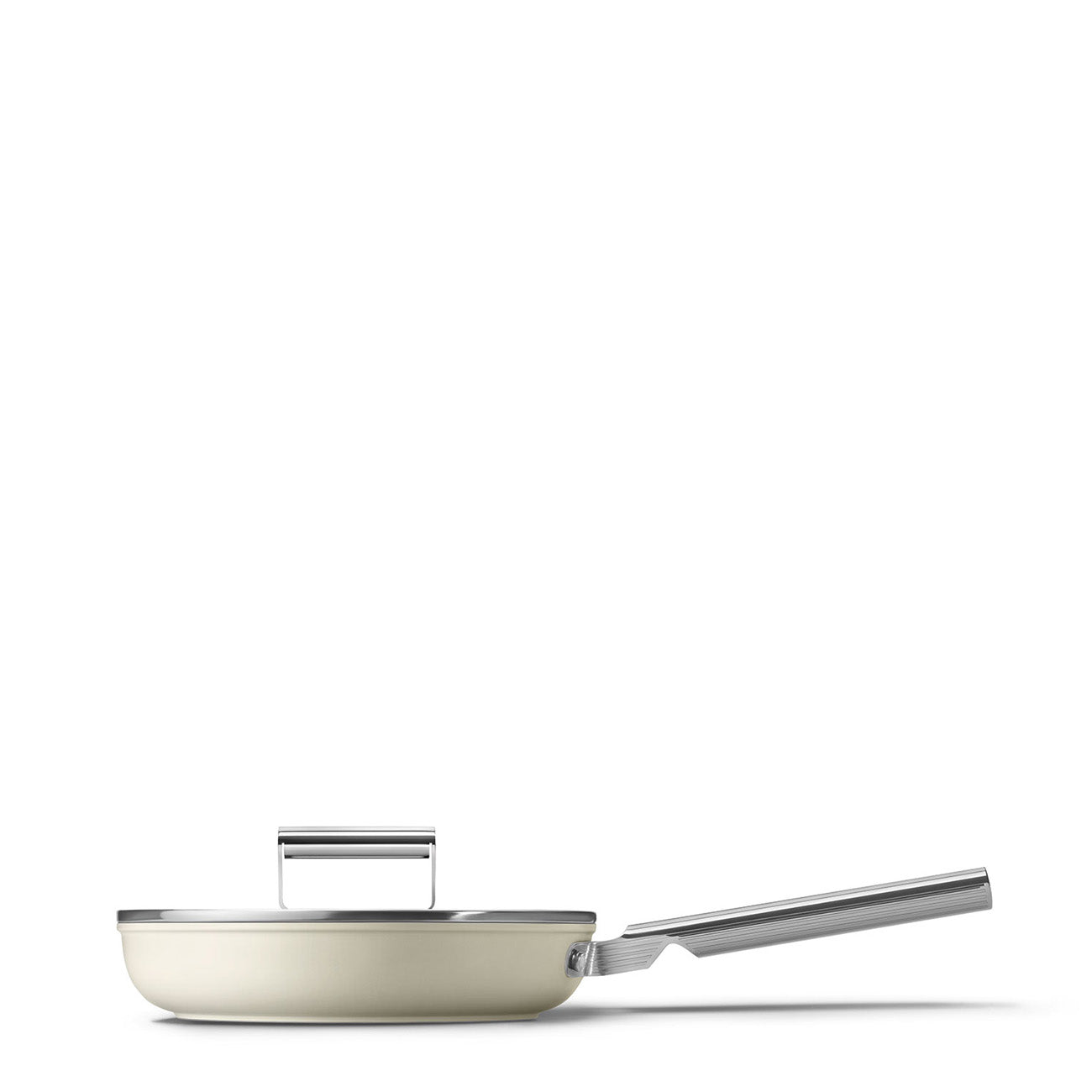 Frigideira Smeg, Creme, 20 cm