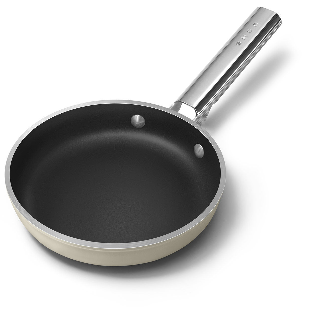 Frigideira Smeg, Creme, 20 cm