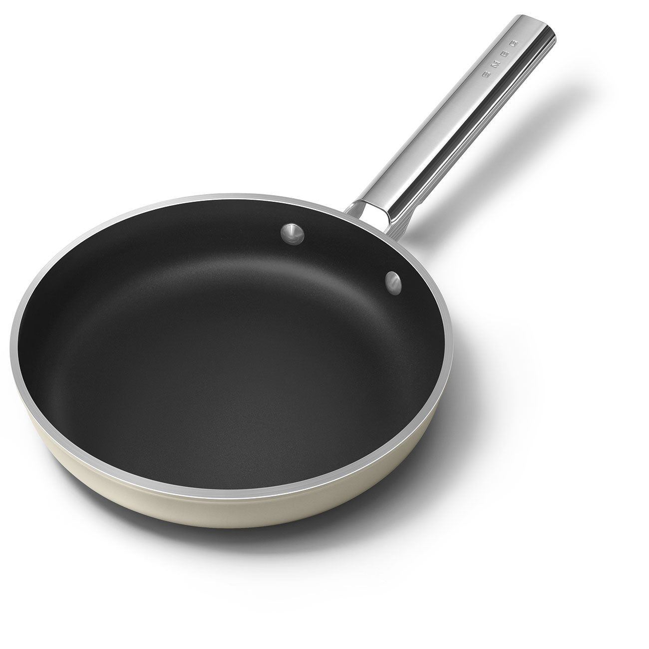 Frigideira Smeg, Creme, 24 cm