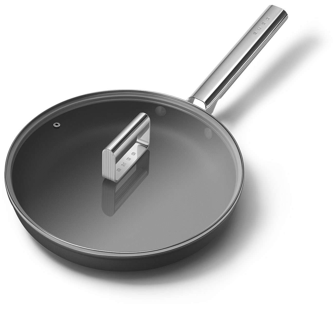 Frigideira Smeg, Preto, 28 cm