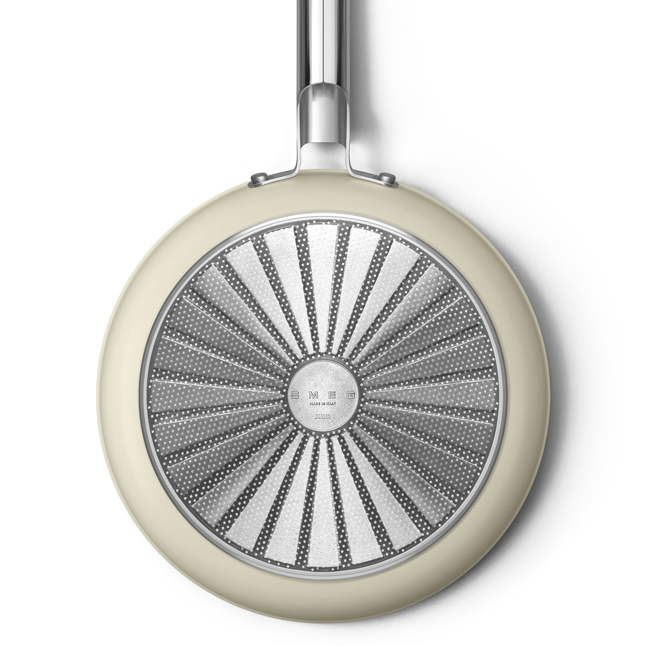 Frigideira Smeg, Creme 28 cm