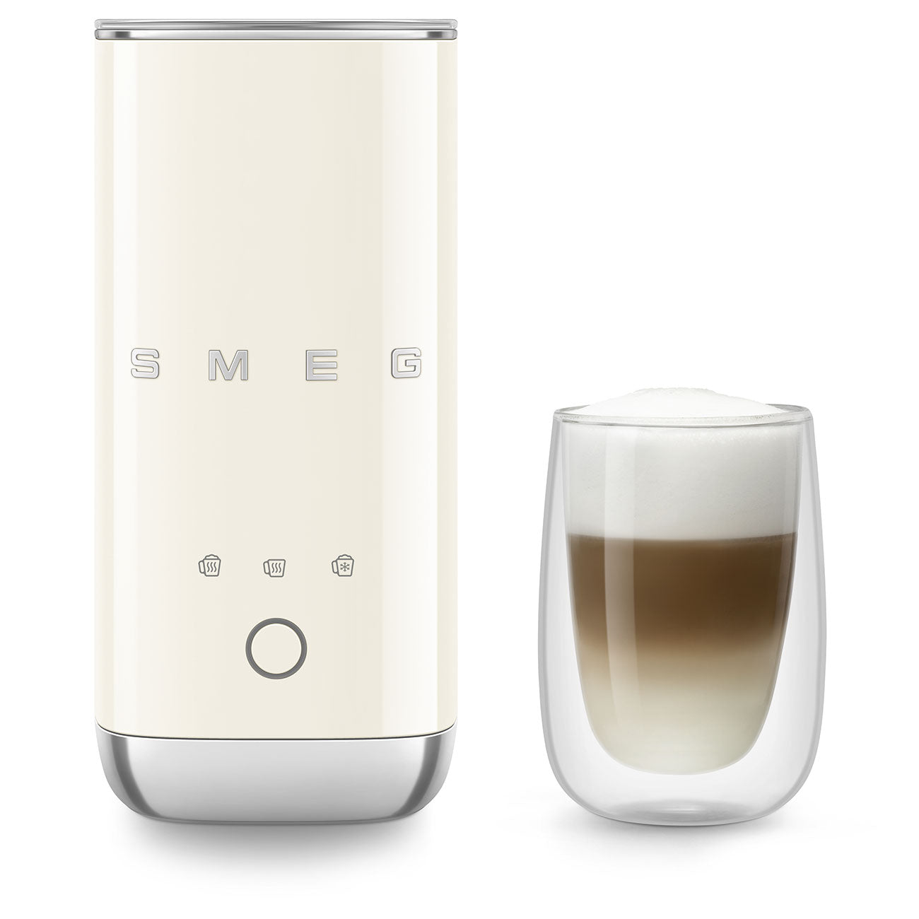 Batedor de leite Smeg, Creme