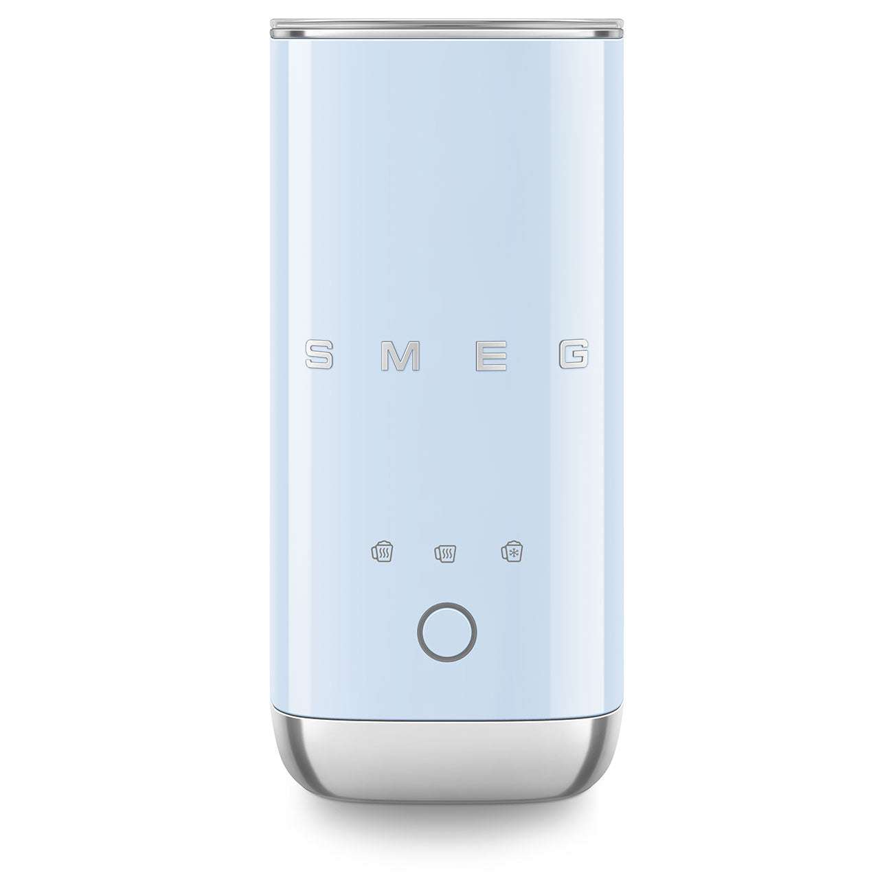 Batedor de leite Smeg, Azul céu