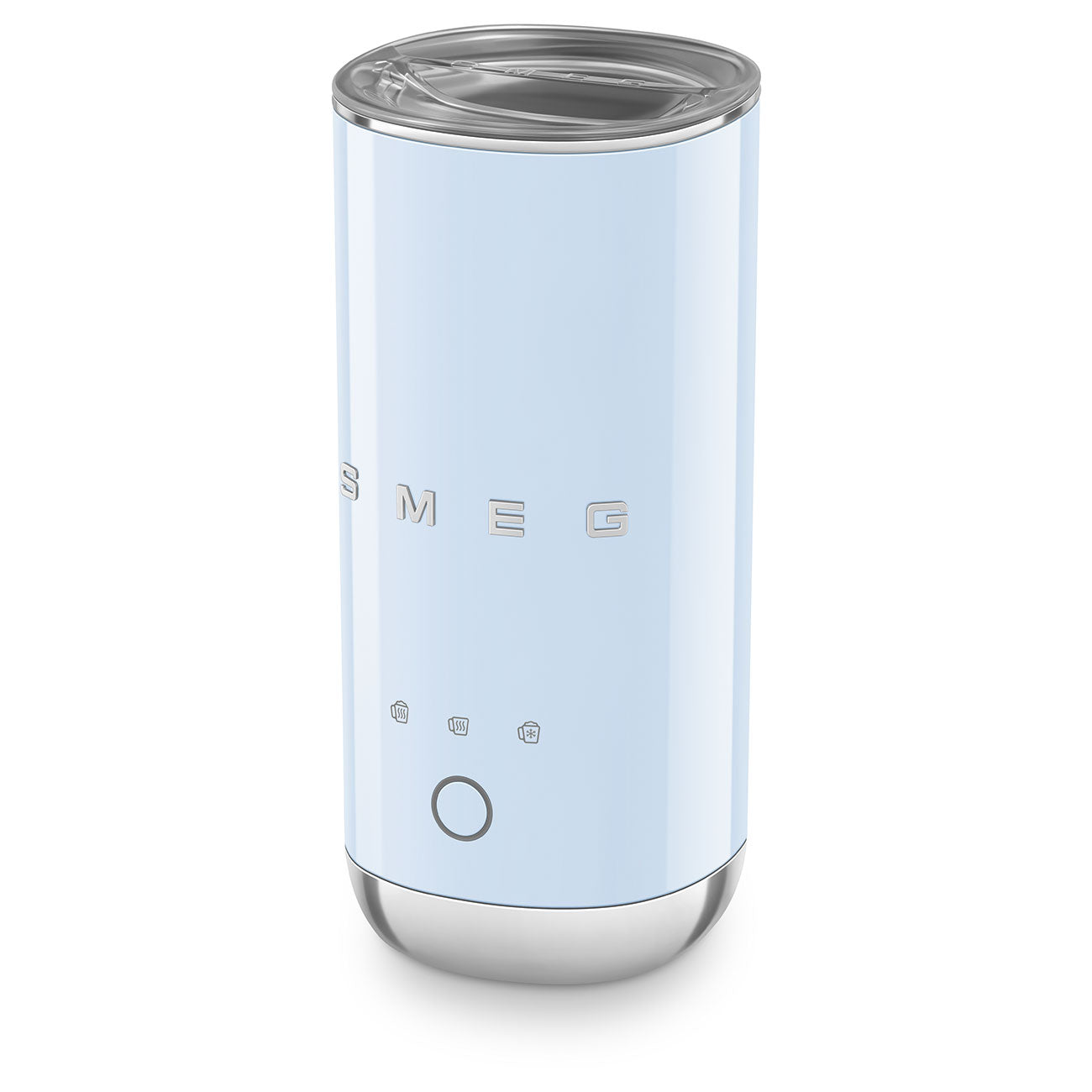 Batedor de leite Smeg, Azul céu