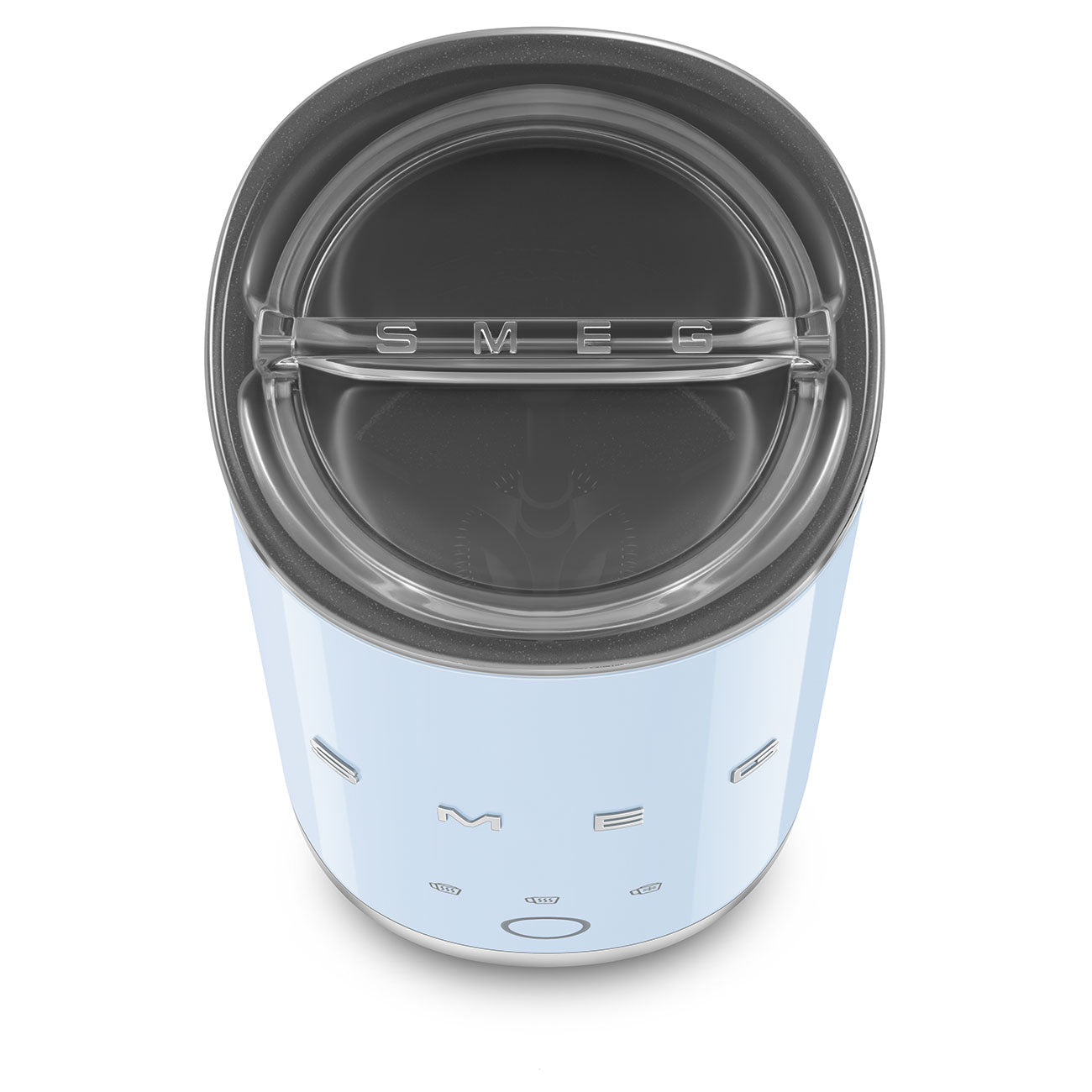 Batedor de leite Smeg, Azul céu