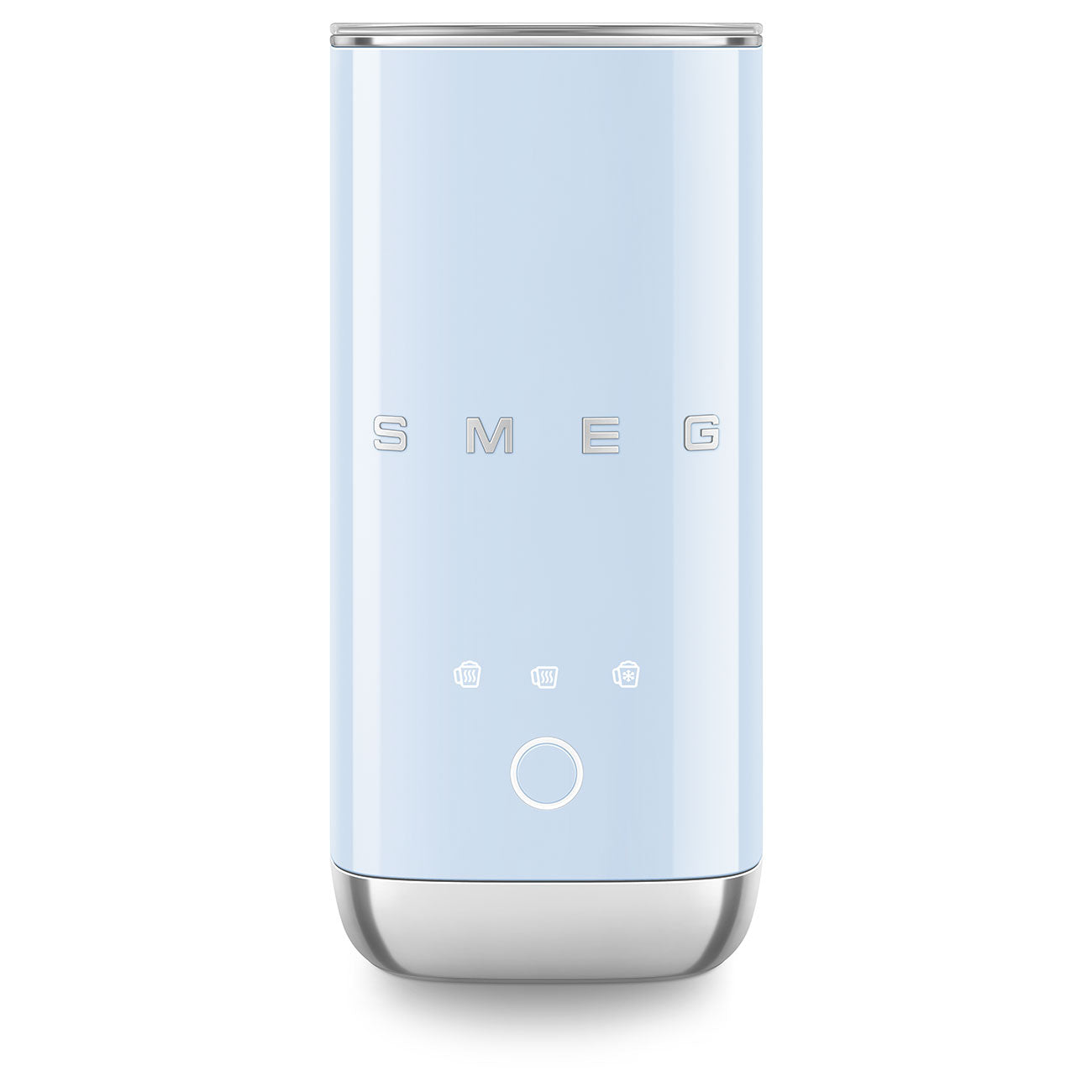Batedor de leite Smeg, Azul céu