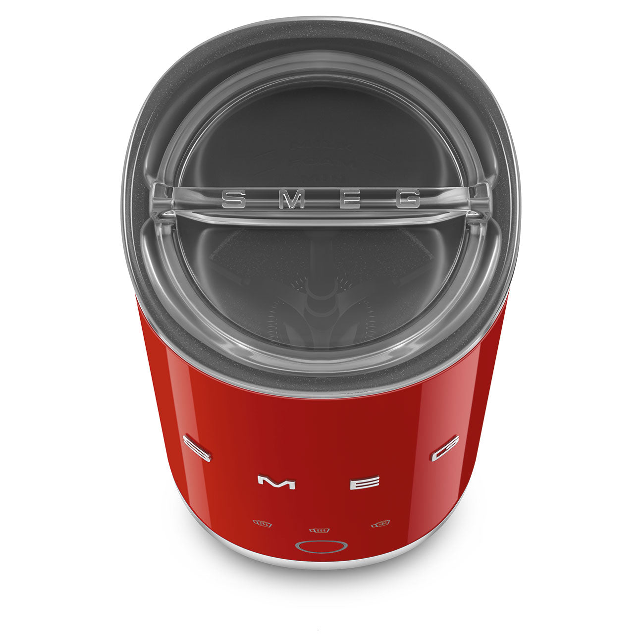 Batedor de leite Smeg, Vermelho