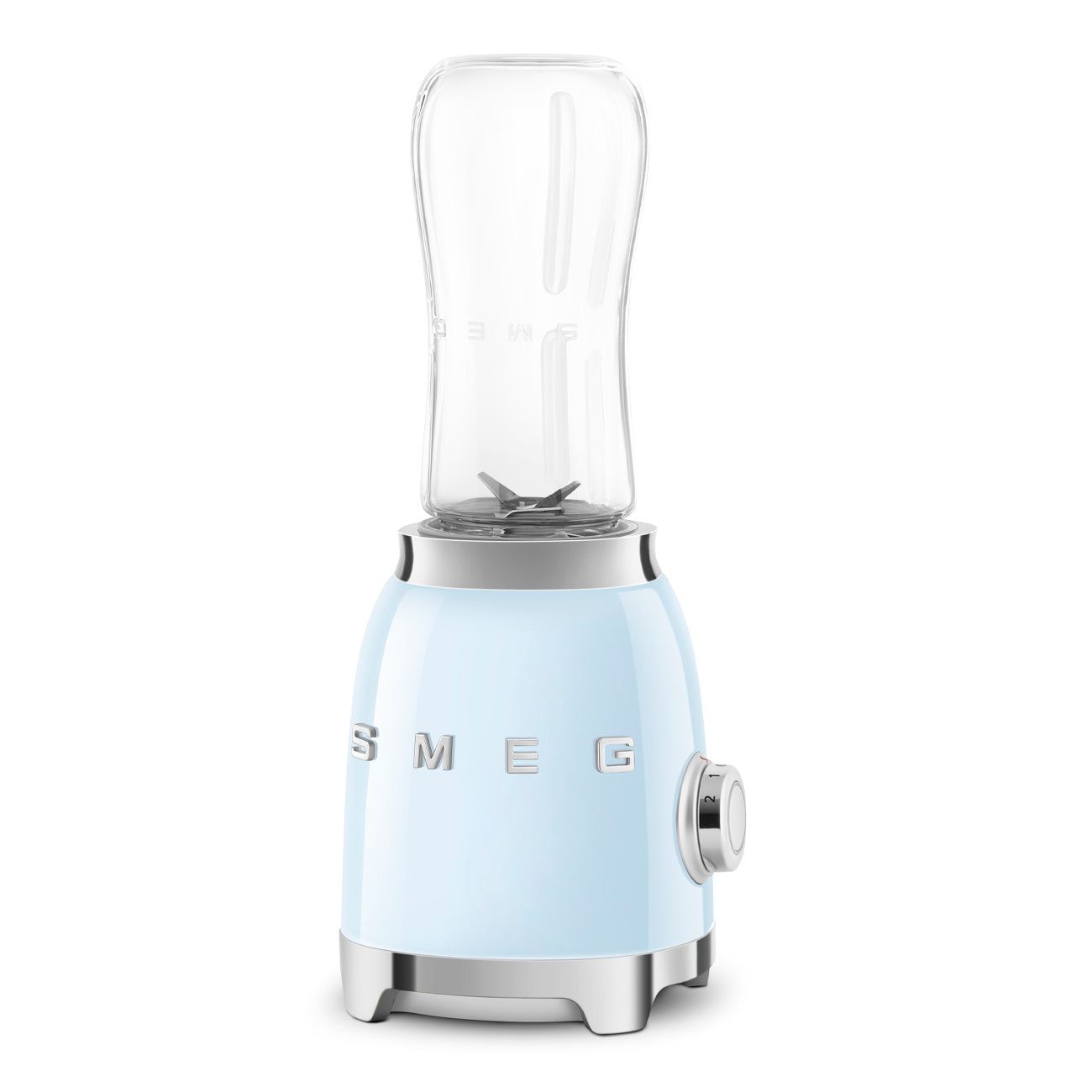 Mini liquidificador Smeg, Anni50, Azul céu