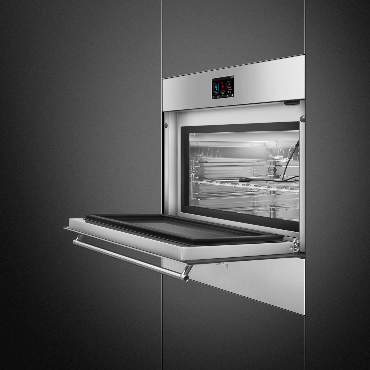 Abatedor de temperatura, Clássica, Inox, 60x45cm