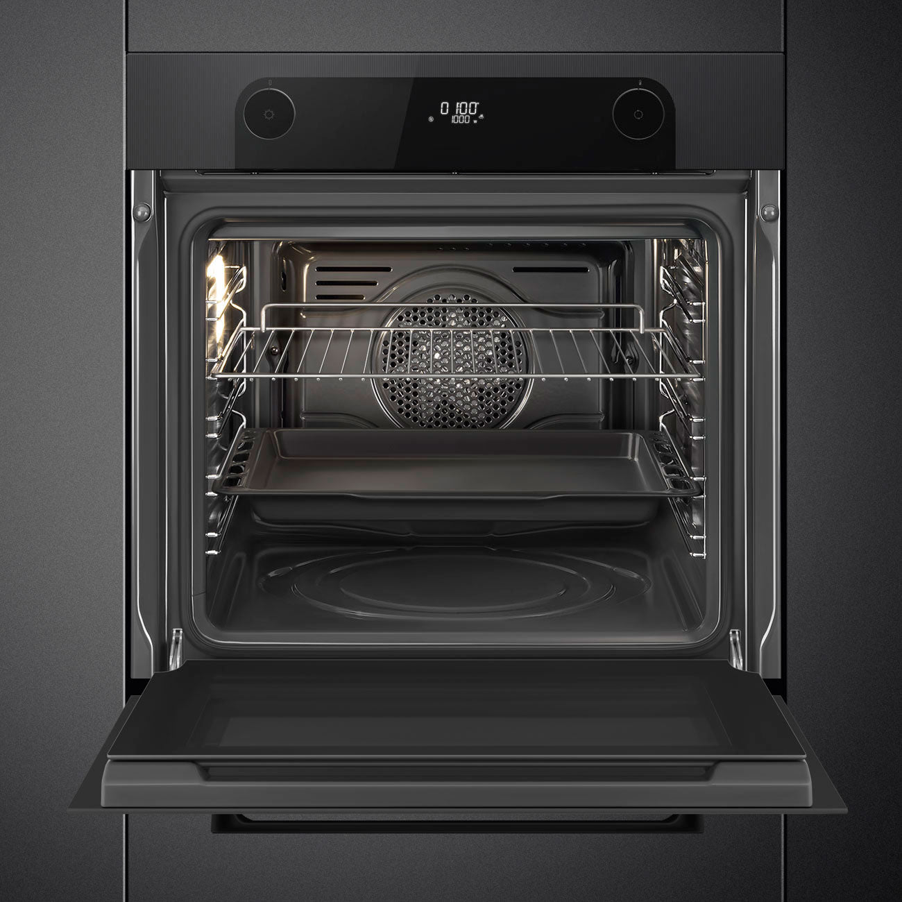 Forno Multifunções, Musa, Preto, 60x60cm, A+