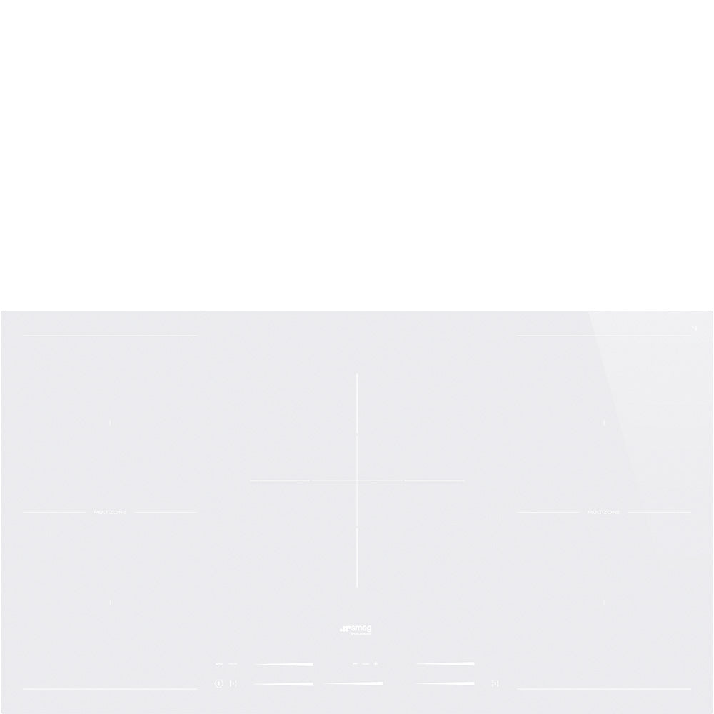 Placa MultiZona, Ceran Branco mate, Reta, 90cm