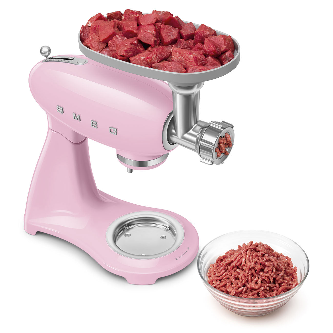 Robot de cozinha Smeg, Total Rosa