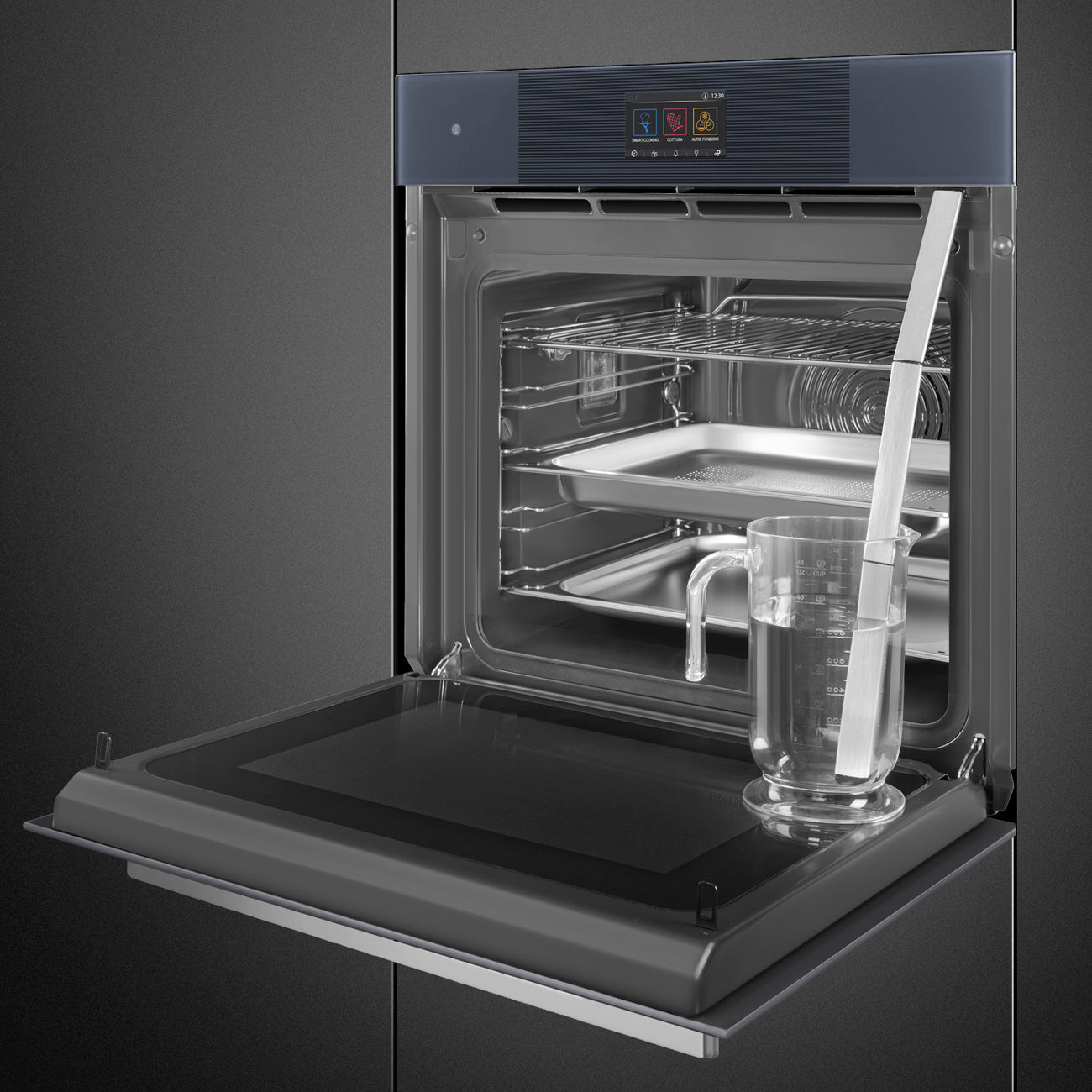 Forno Steam100Pro, Linea, Neptune Grey, 60x60cm, A++