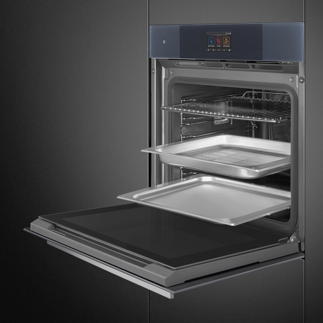 Forno Steam100Pro, Linea, Neptune Grey, 60x60cm, A++