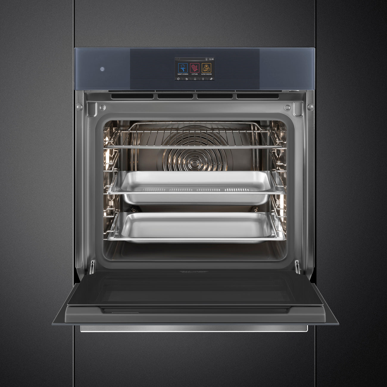 Forno Steam100Pro, Linea, Neptune Grey, 60x60cm, A++