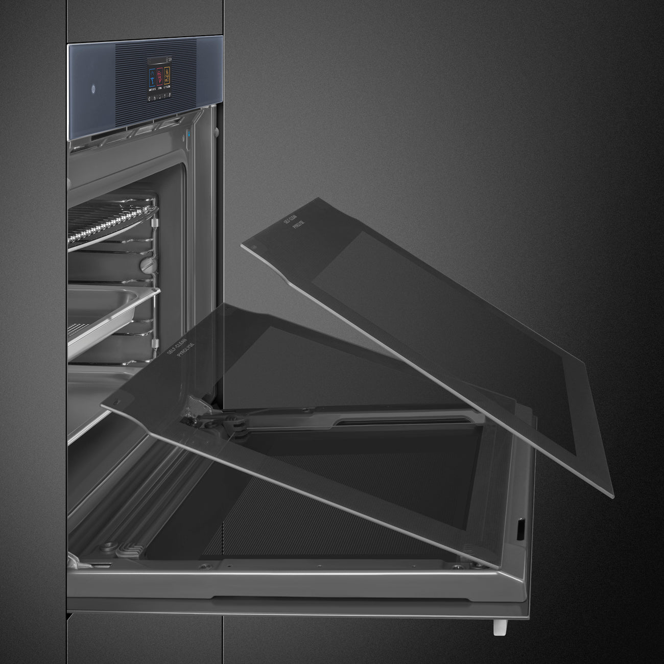 Forno Steam100Pro, Linea, Neptune Grey, 60x60cm, A++