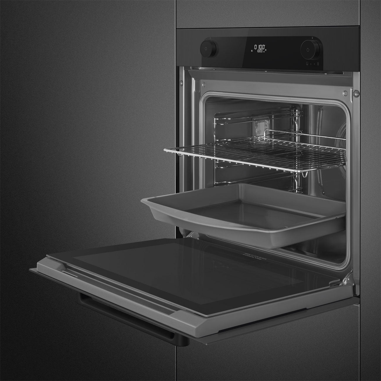 Forno Steam One, Musa, Preto, 60x60cm, A+