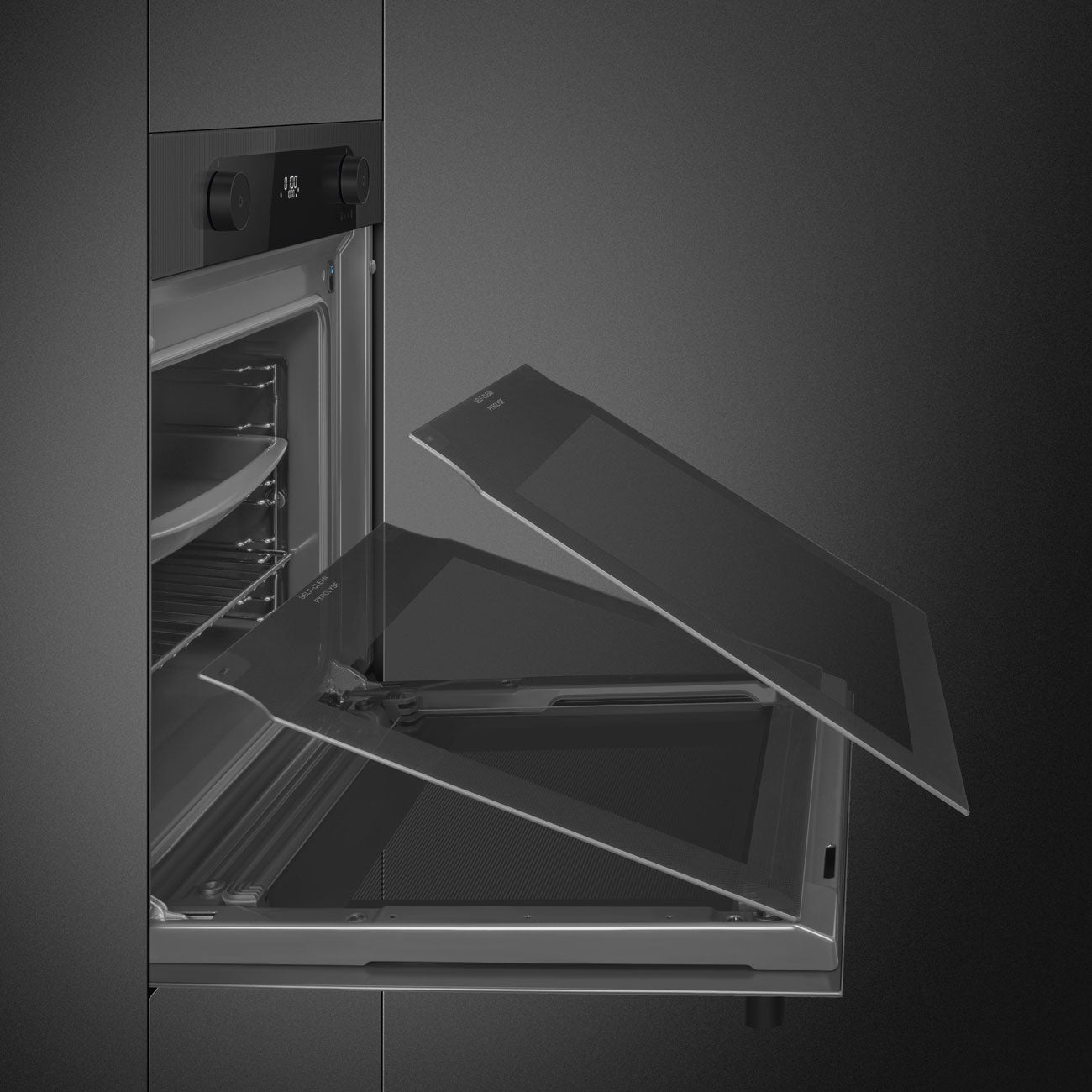 Forno Steam One, Musa, Preto, 60x60cm, A+