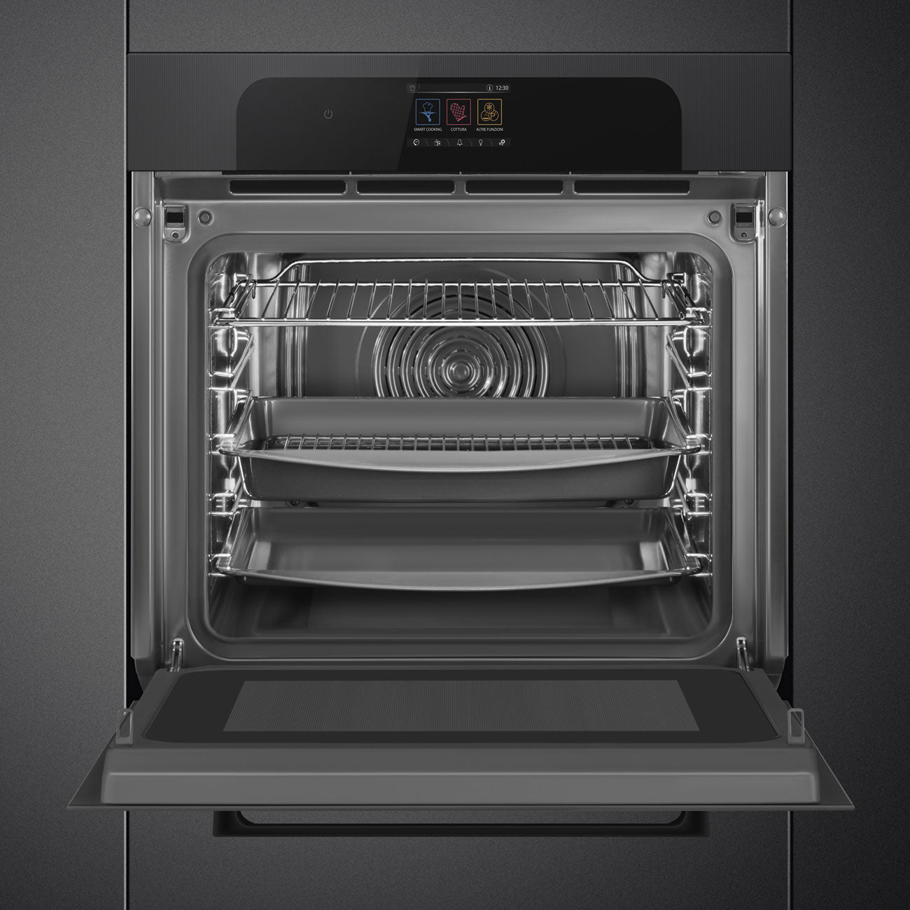 Forno OmniChef, Musa, Preto, 60x60cm