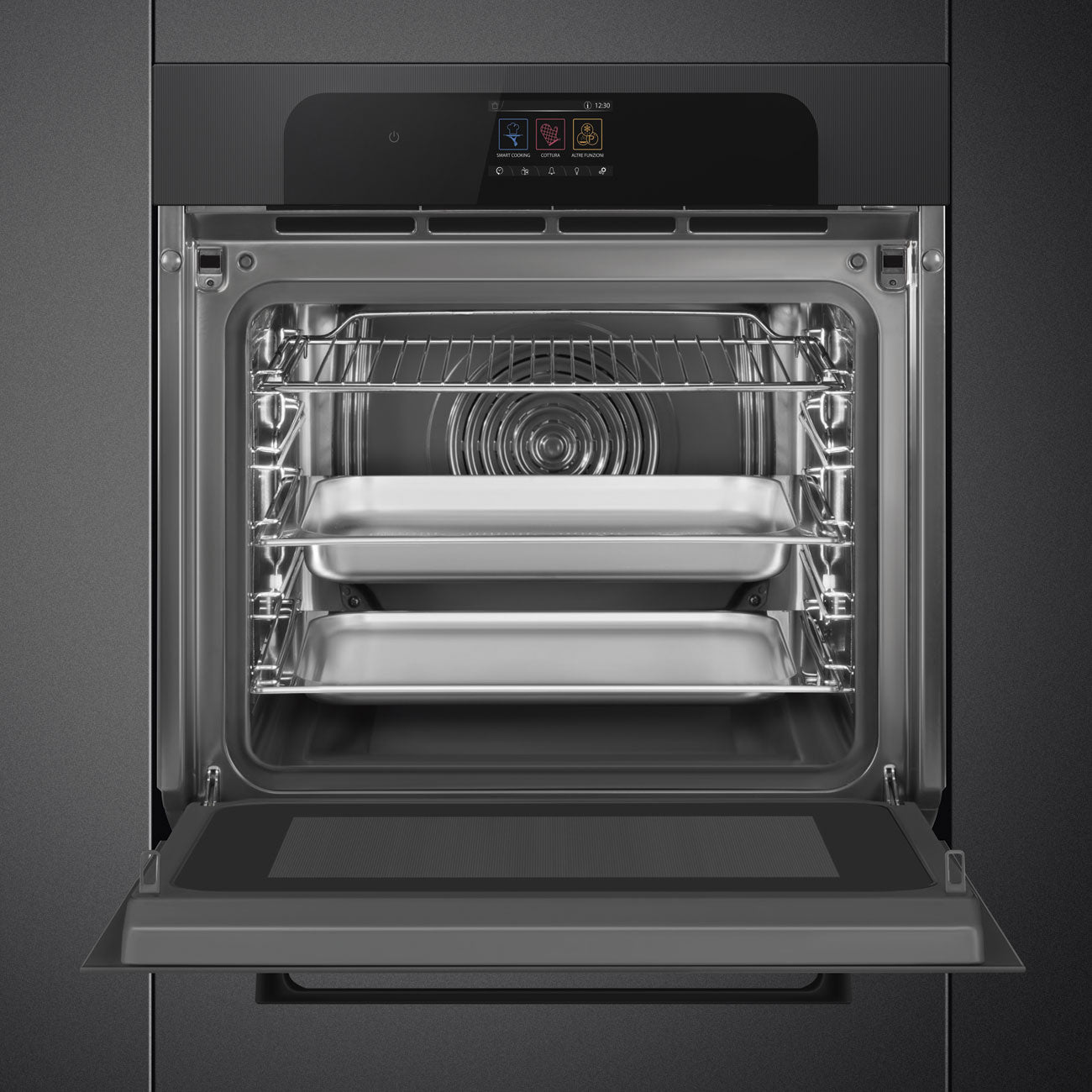 Forno OmniChef, Musa, Preto, 60x60cm
