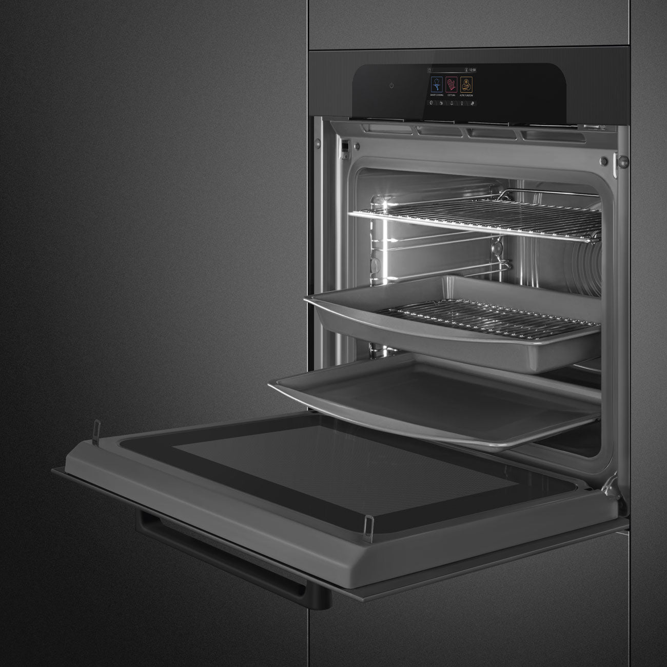 Forno OmniChef, Musa, Preto, 60x60cm