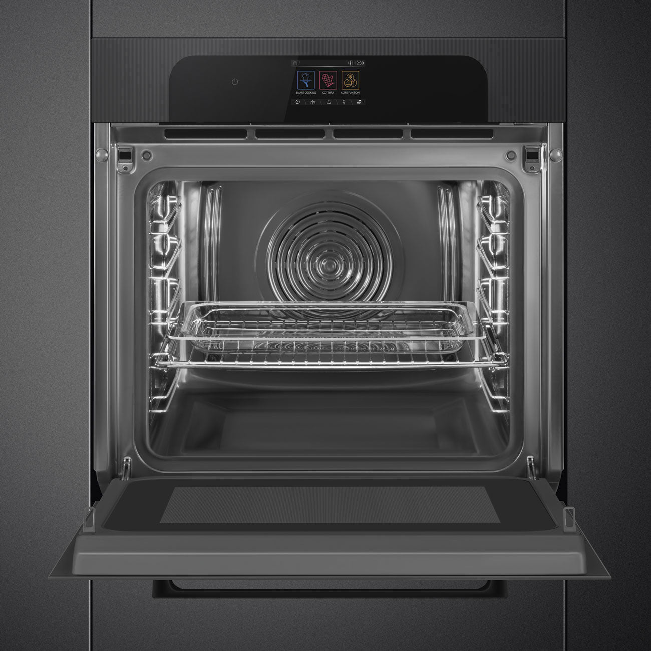Forno OmniChef, Musa, Preto, 60x60cm