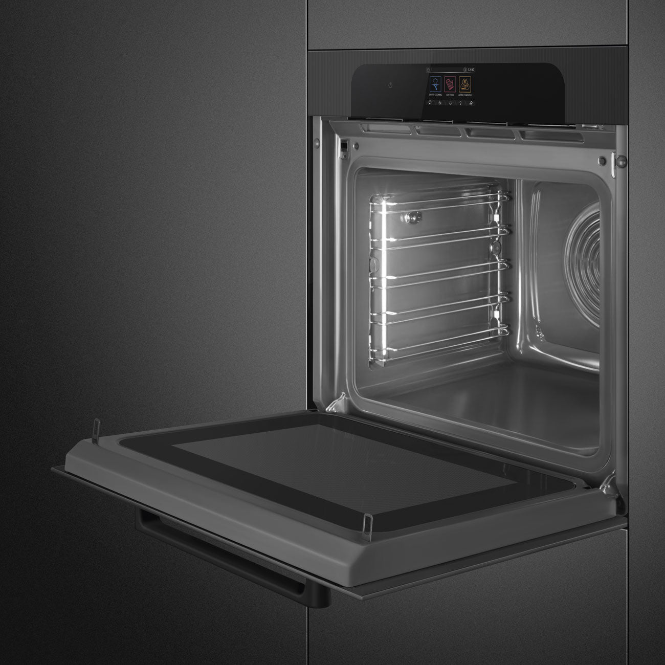 Forno OmniChef, Musa, Preto, 60x60cm