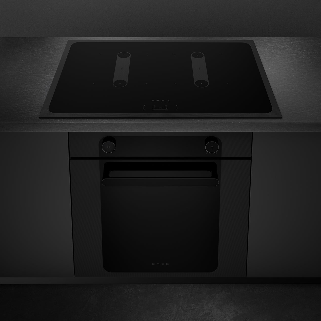 Forno Piro Steam, Musa, Preto, 60x60cm, A+